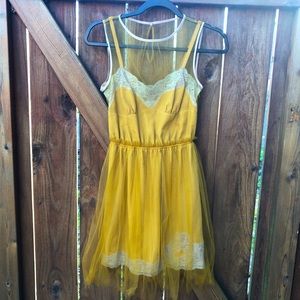 Pretty gauzy lace Rodarte for Target dress